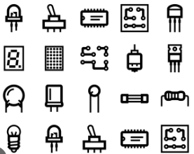 Electronics Parts قطع كهربائية