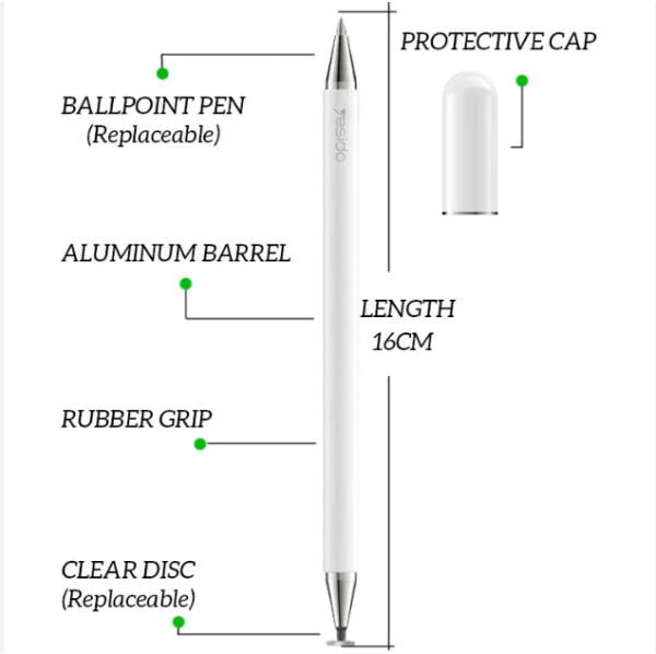 YESIDO Capacitive Stylus Pen ST03 - Image 4