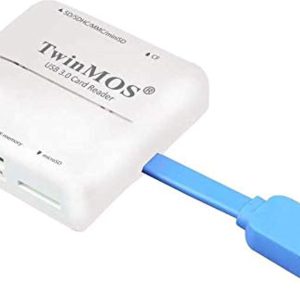 TWINMOS USB 3.0 CARD READER ALL IN 1 PORTABLE MODEL: CRWAI1-U3