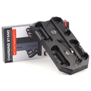 All-in-one dock with cooling fan for PS4