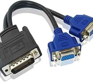 DMS-92 to dual VGA female splitter cable