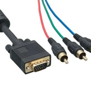 VGA male to RCA
