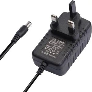 12V AC/DC Power Adapter 5.5mm x 2.1mm (used)